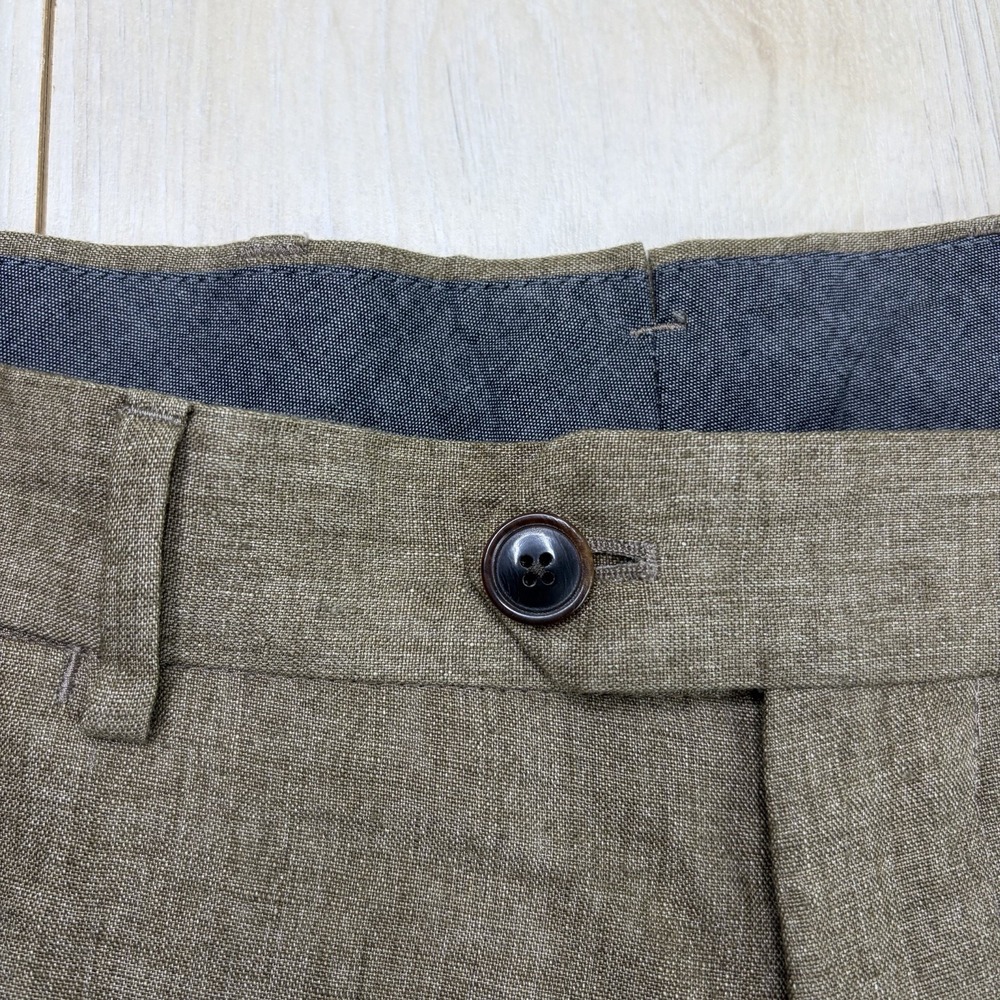 Todd Snyder 100% Limen Chino Pants Mens 40x31 Brown - Picture 4 of 16